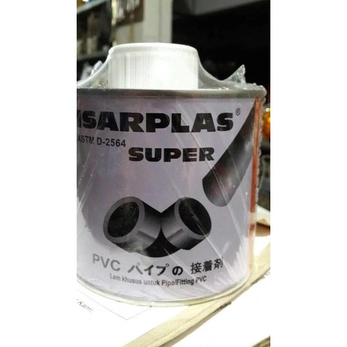 

MURAH LEM PIPA PVC LEM ISARPLAS KALENG 400GRAM