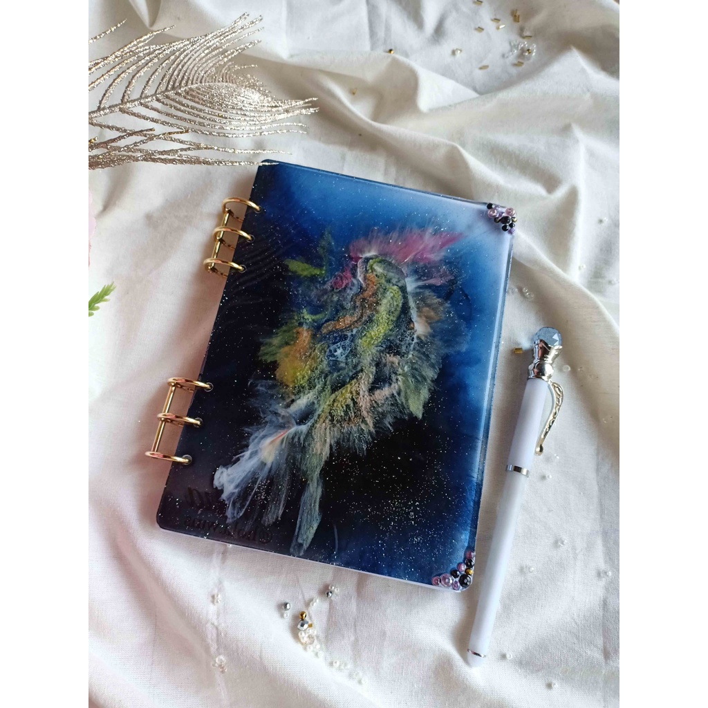 BYFE CETAKAN SILIKON RESIN NOTEBOOK BINDER COVER A5