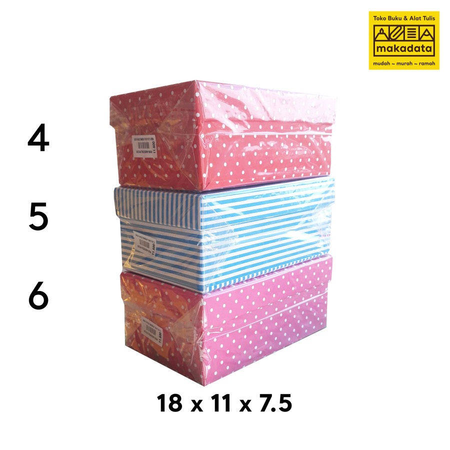 

NEW PRODUCT!!!!!!!!! KOTAK KADO | BOX KADO ULANG TAHUN MOTIF 18 X 11 (1PCS) MURAH / KOTAK KADO MOTIF / KOTAK KADO AESTHETIC / KOTAK KADO KEKINIAN / KTAK KADO TERBARU / KOTAK KADO MURAH - PALING DIMINATI