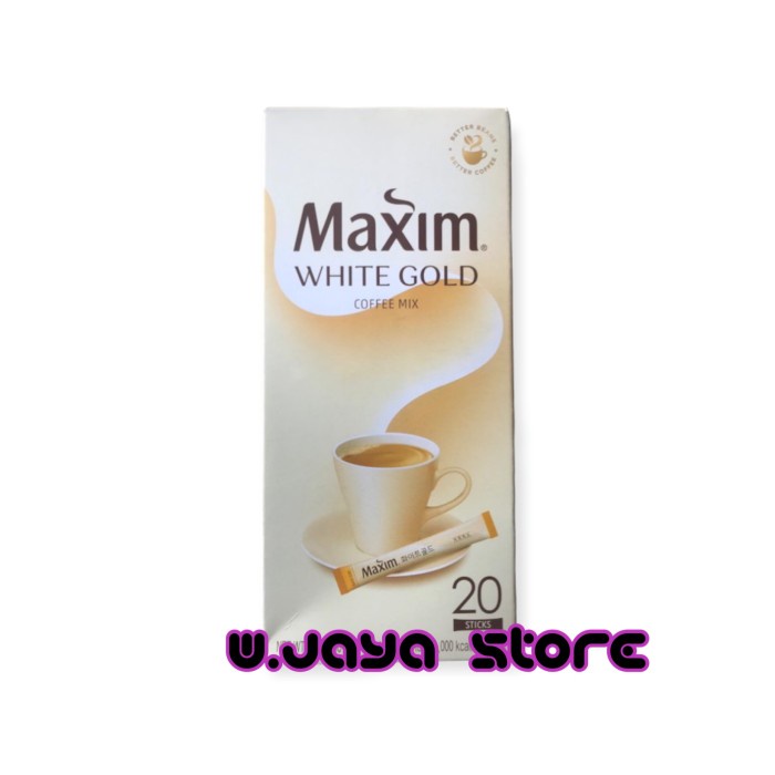 

MAXIM WHITE GOLD COFFEE MIX (20 STICKS)