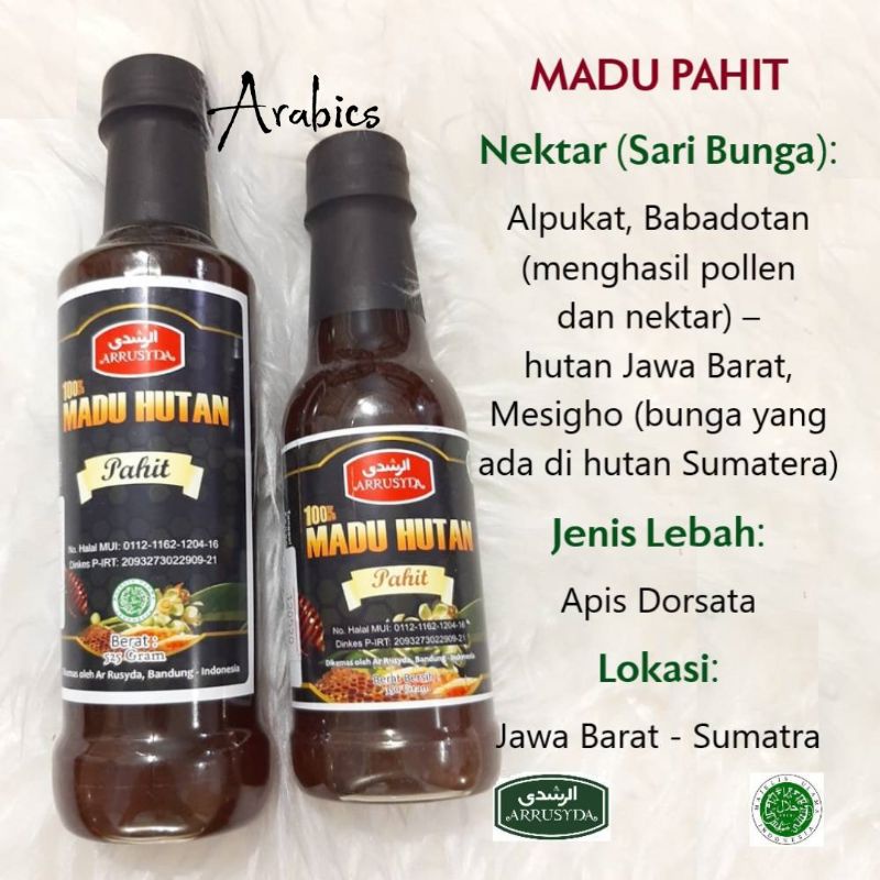 

Madu Hutan Liar Arrusyda - Madu Premium Original