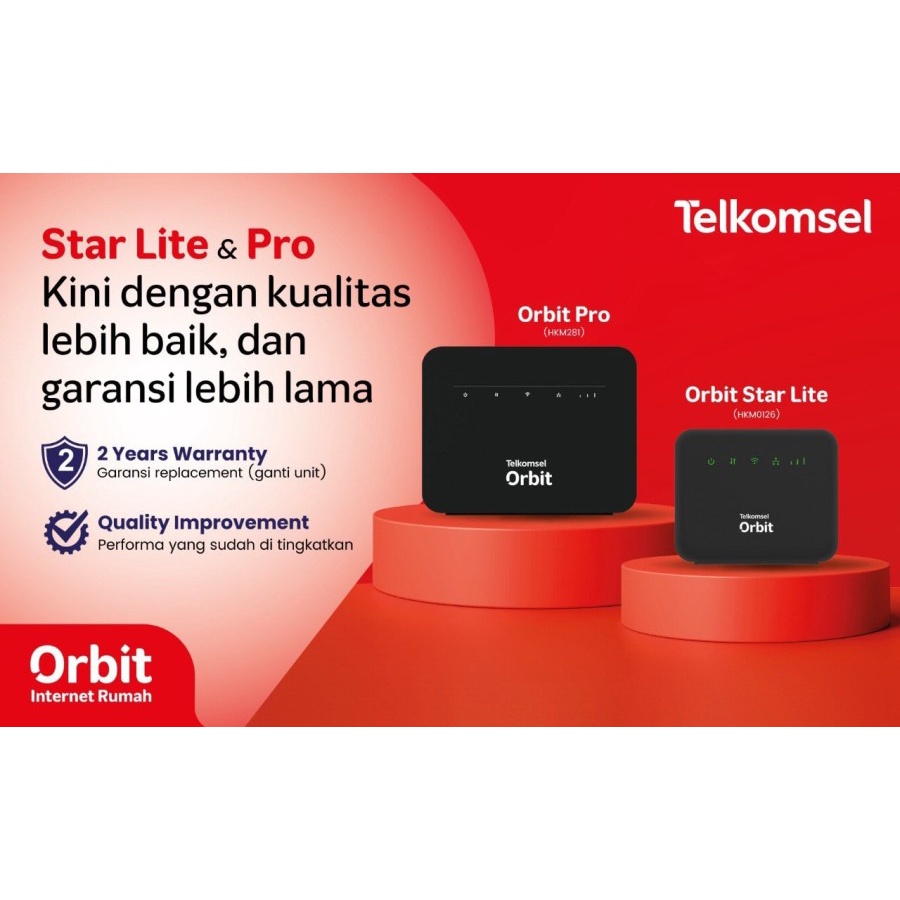 Telkomsel Orbit Star Lite (HKM0126) Router/ Modem/ Wifi 4G High Speed