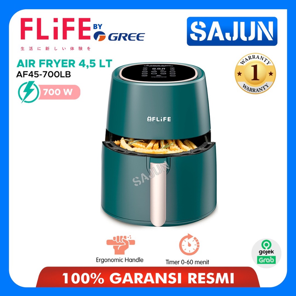 FLIFE Air Fryer AF45-700LB 4.5 Liter