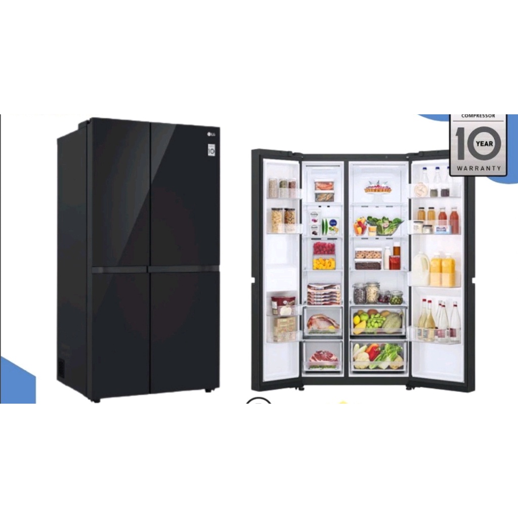 KULKAS LG SIDE BY SIDE BY SIDE 2 PINTU