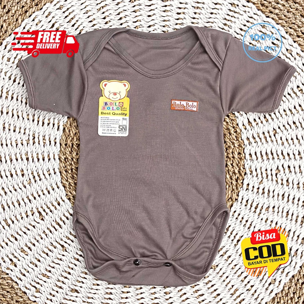 Jumper Bayi Segitiga Terbaru 0 sd 6 Bulan EARTH COLOR SERIES merk SNI Bolo Bolo