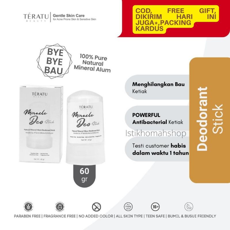 Teratu Beauty Miracle Deo Stick