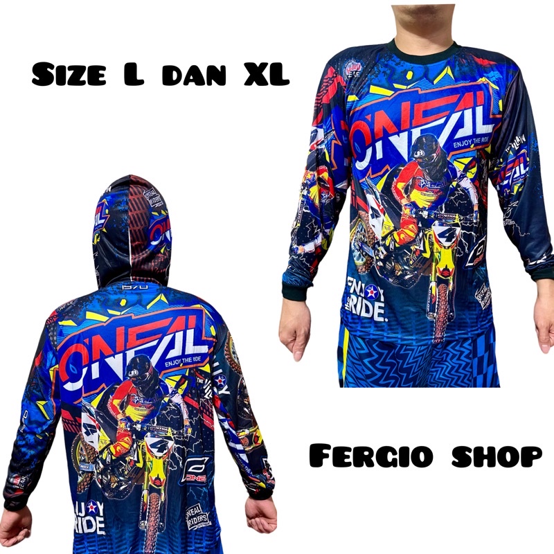 baju balap dewasa/ baju balap pria kupluk/ baju balap dewasa topi/ atasan balap dewasa/ baju motrcro