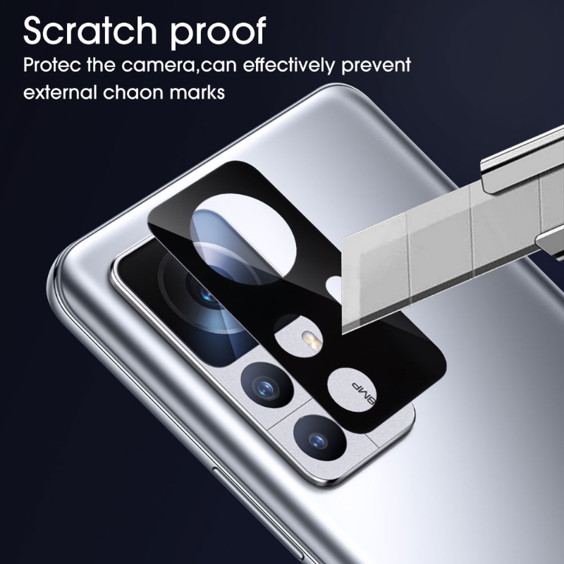 Pelindung Lensa Kamera Tempered Glass Anti Gores Ultra Tipis Untuk Xiaomi 12T