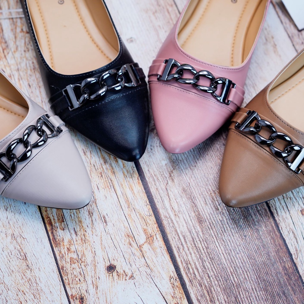 FLAT SHOES SEPATU WANITA GENIO ZA 49