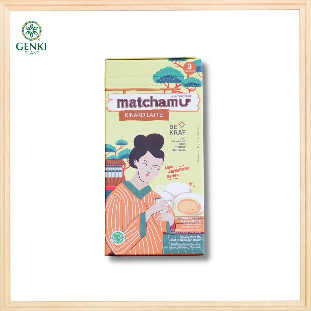 

Matchamu Kinako Latte - 3 pcs