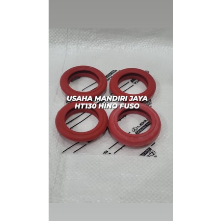 KARET TUTUP ABU MERAH SILICON RINO HT130 HT125 FUSO HINO HARGA 1PC