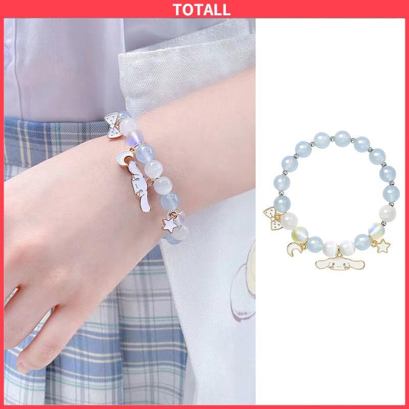 COD Gelang Cinnamon Manik-manik Kartun Lucu Korea Gaya Akseoris Fashion-Totall