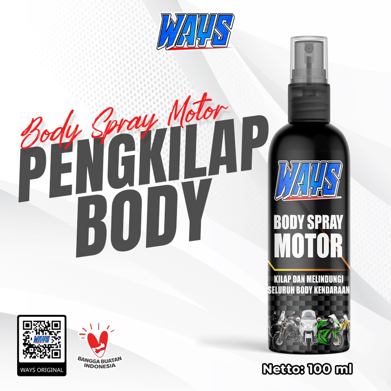 [A002 GROSIR] Body Spray Pengkilap Motor Mobil Kendaraan