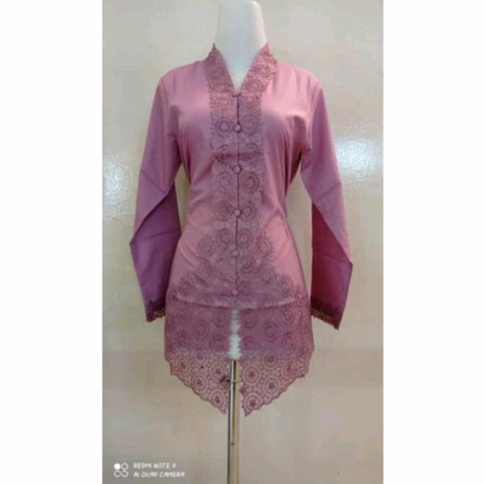 Kebaya encim bordir/kebaya encim modern/kebaya lengan panjang