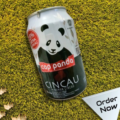 CINCAU CAP PANDA KALENG 310ML 1 DUS = 24 PCS [SWEETSPACE]