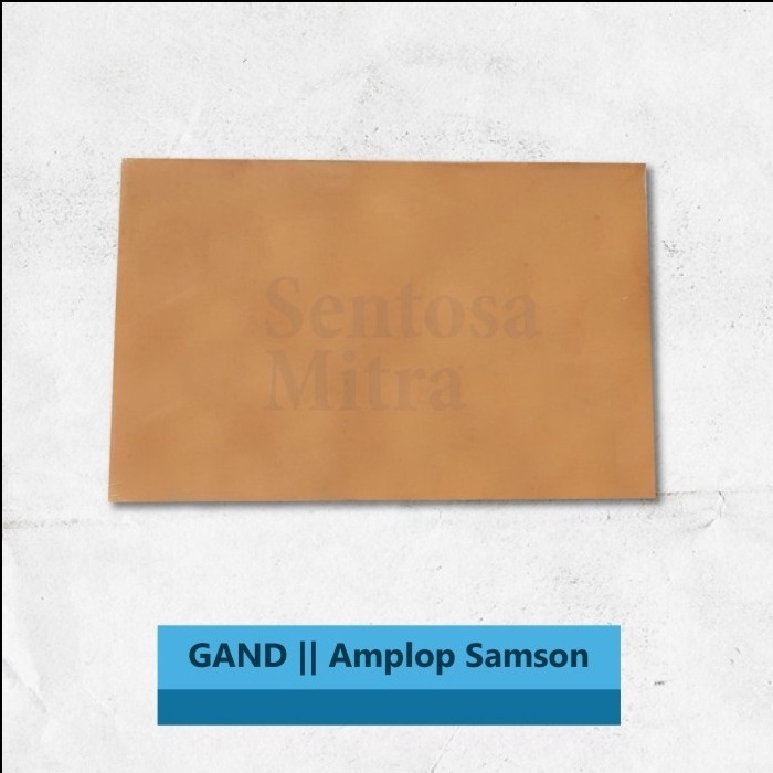 

Gand Amplop Coklat Samson D ( Fokio ) Murah isi 100