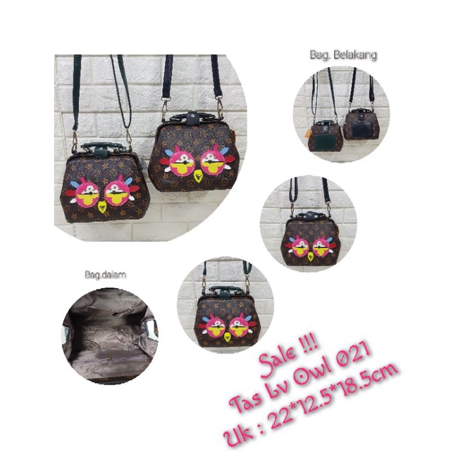 Sale  Tas slempang Lv Owl 021