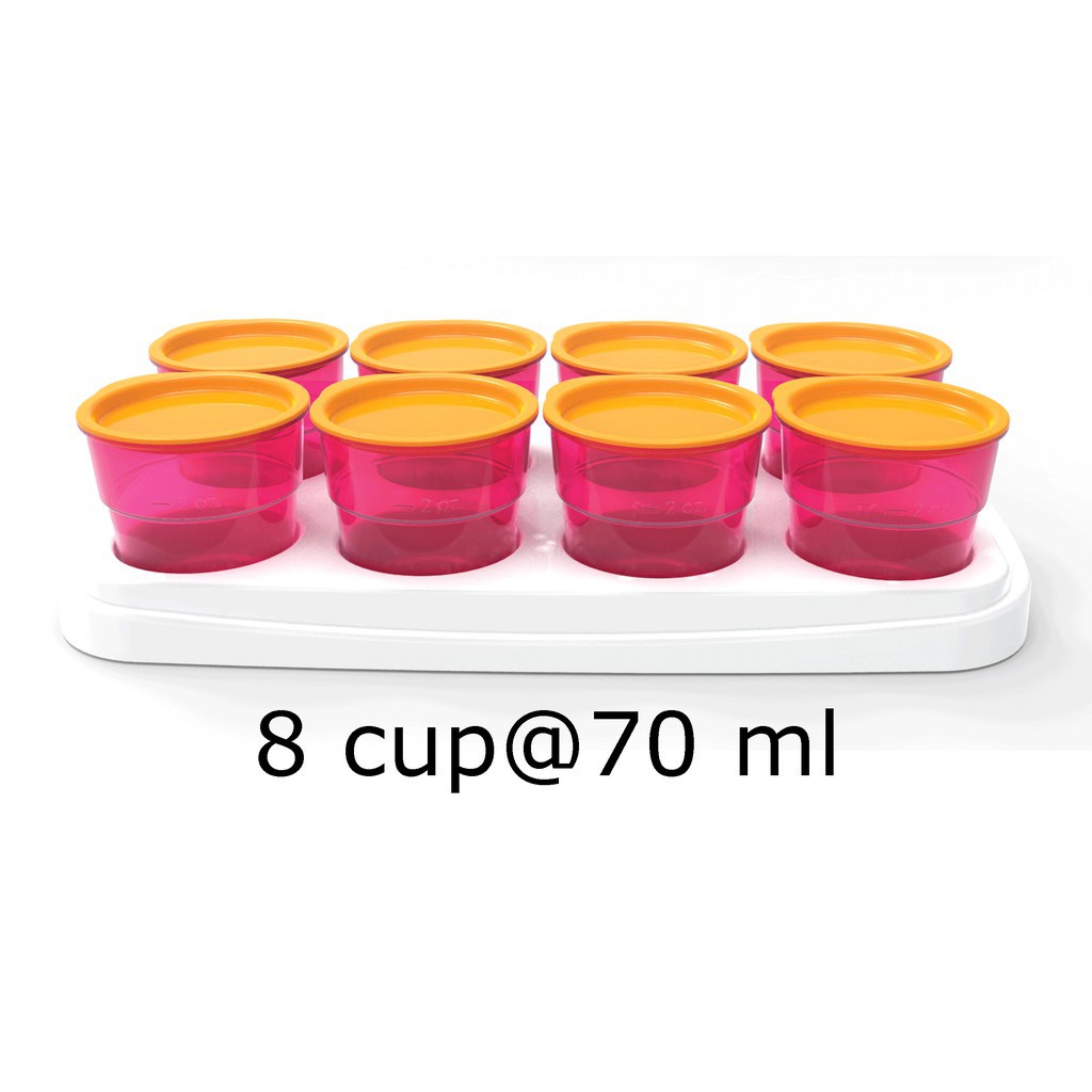 Baby Safe Multi Food Container (8 Wadah) Kotak Penyimpanan Makanan Bayi | AP011