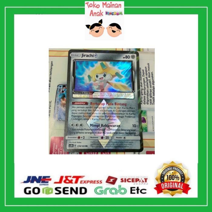 *#*#*#] Kartu Pokemon TCG Indonesia Jirachi AS3b 078/183 PR