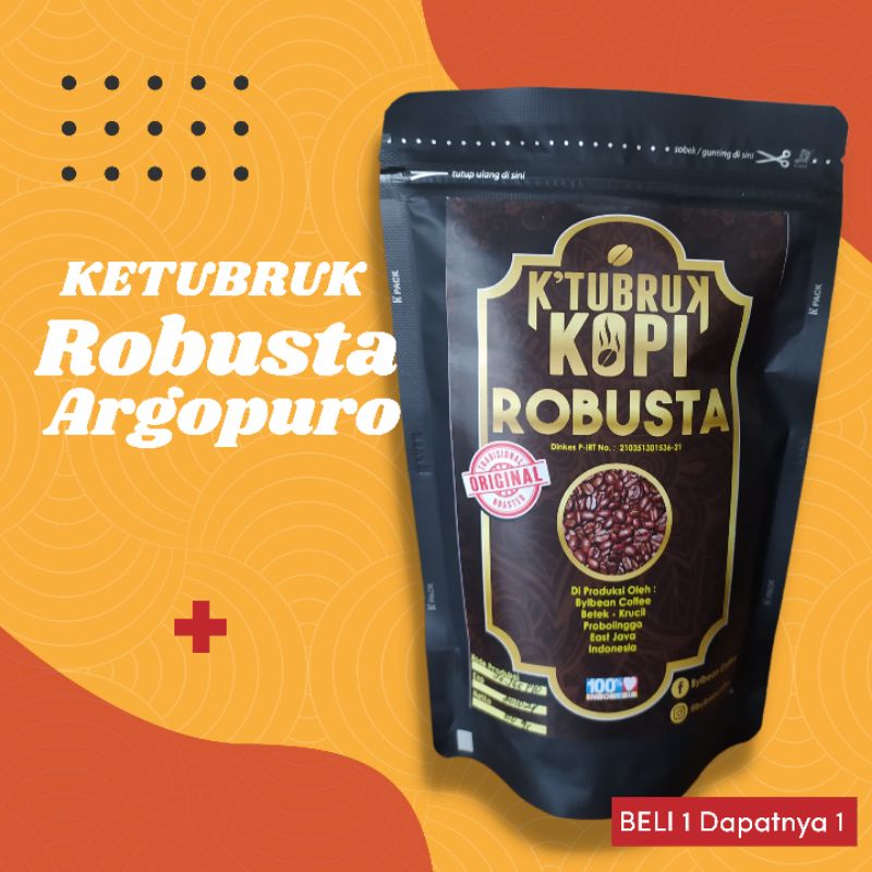 

Kopi Robusta//bubuk kopi Nikmat/lereng Argopuro krucil tiris