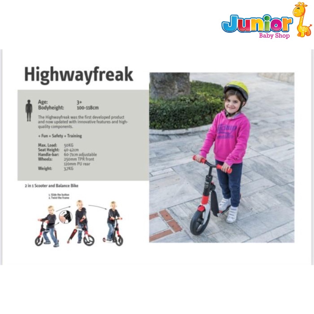 Scoot And Ride Highway Freak / Scooter Anak 21