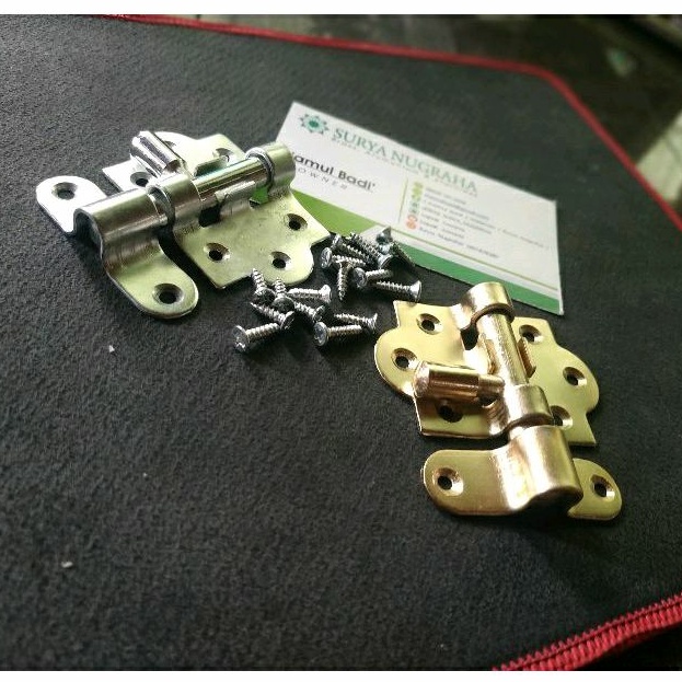 Grendel Kupu Pintu/Jendela 2 inch