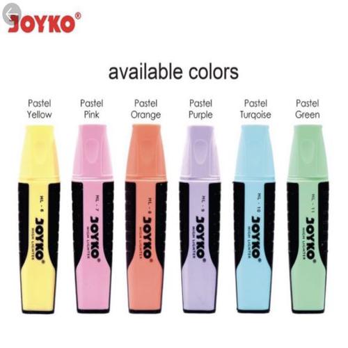 

STABILO JOYKO PASTEL COLOR // HIGHLIGHTER WARNA JOYKO