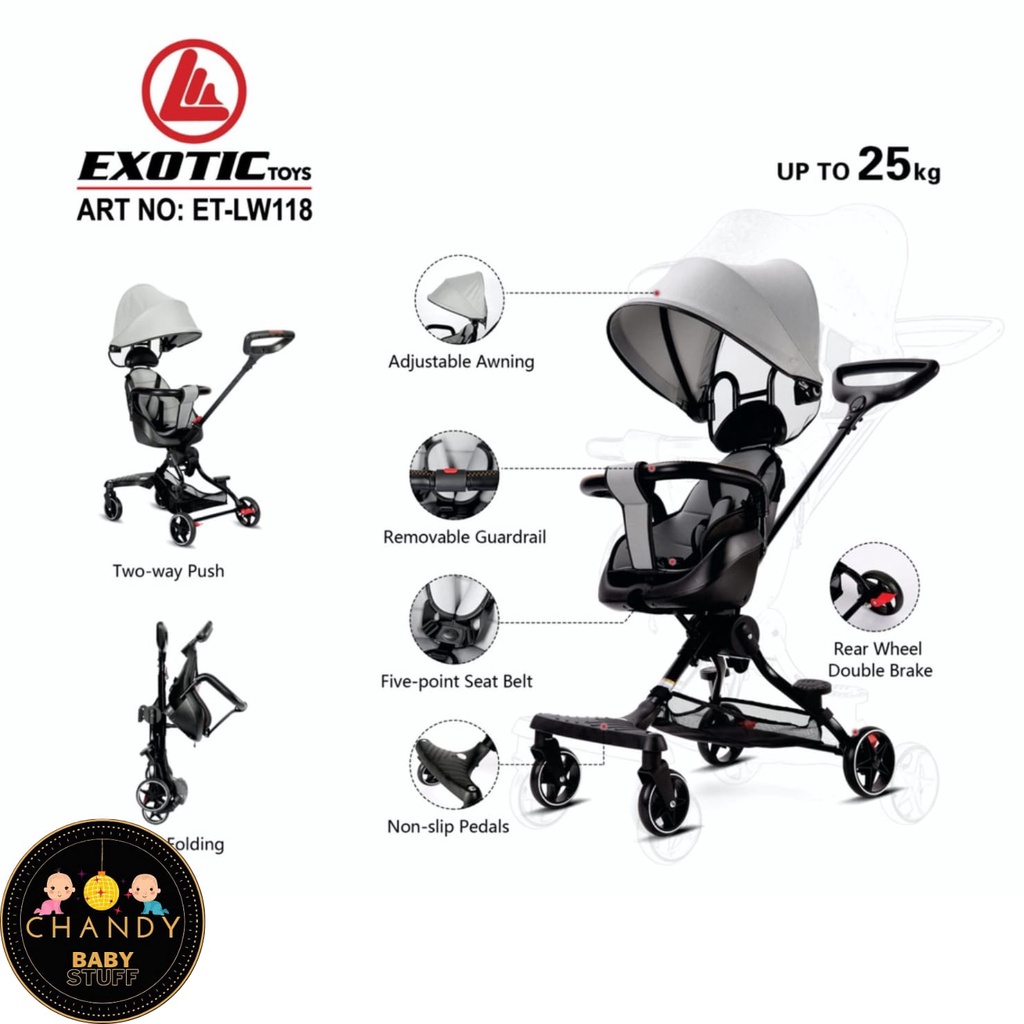 MAGIC STROLER BABY EXOTIC LW 118