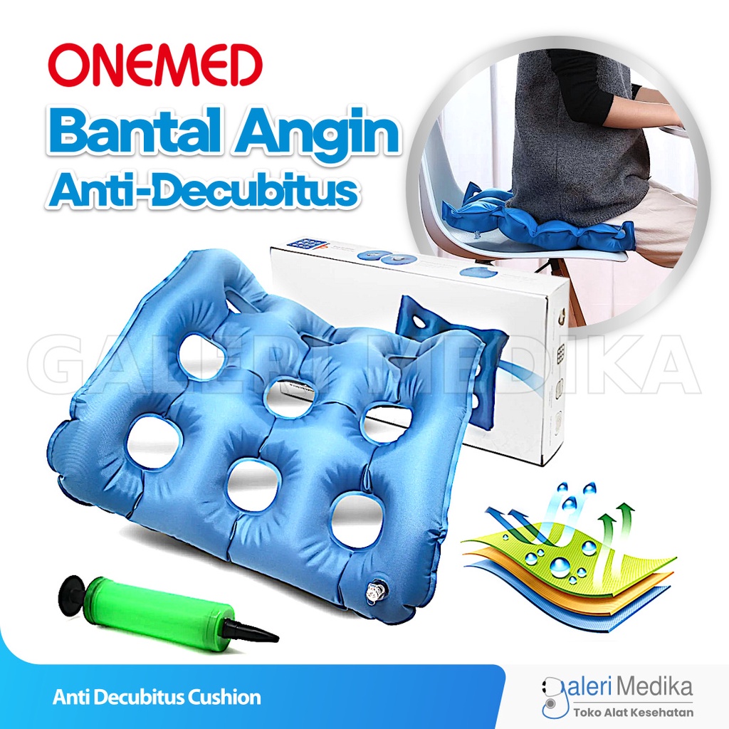 Bantal Angin Anti Decubitus Onemed CU-03 - Cushion CU-03 Bantal Alas Duduk