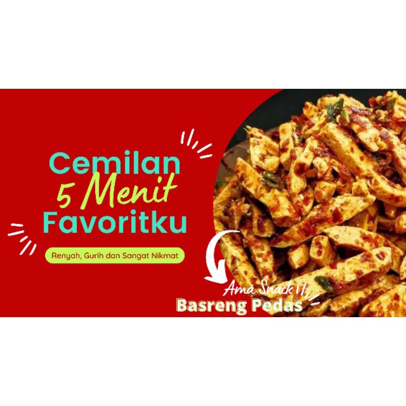 

Basreng Pedas Ama Snack 125 gram