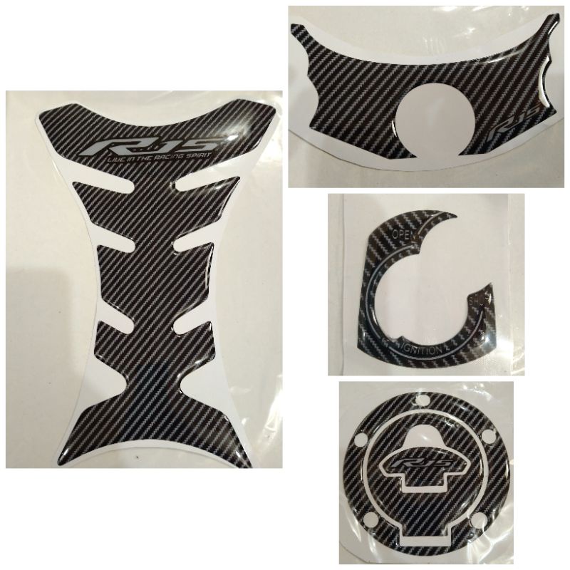 emblem segitiga r15 V2/sticker Tanki timbul R15 V2/stiker kunci kontak resin R15 v2, tankpad pelindu