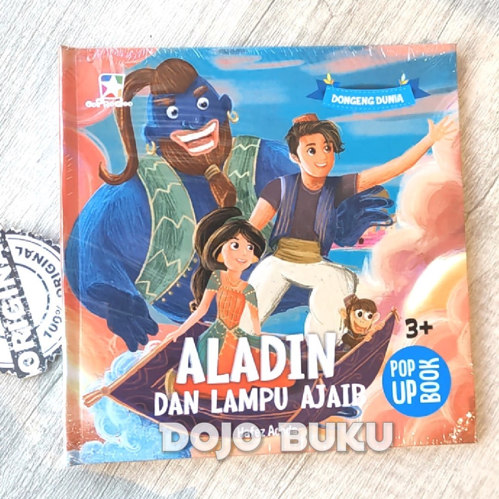 Buku Opredo Pop Up Book Seri Dongeng Dunia : Aladin dan Lampu Ajaib