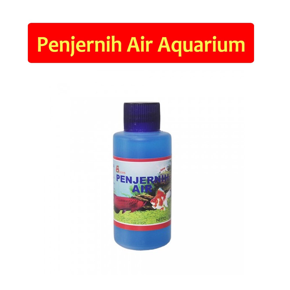 Water Cleaner 100 ml Aquarium Penjernih Air aquarium Aquascape Penjernih Air Kolam Ikan Koi Penjernih Akuarium Mencegah Stress dan Penyakit Ikan Hias