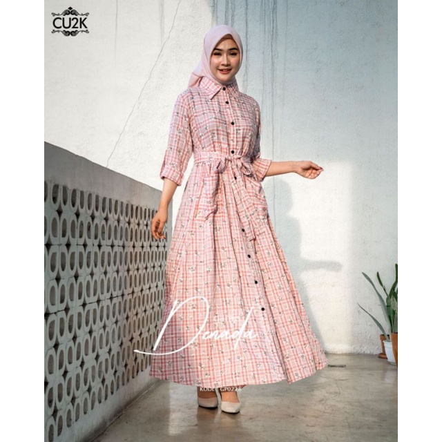 Gamis Cu2k Model Gamis Denada motif terbaru cu2k