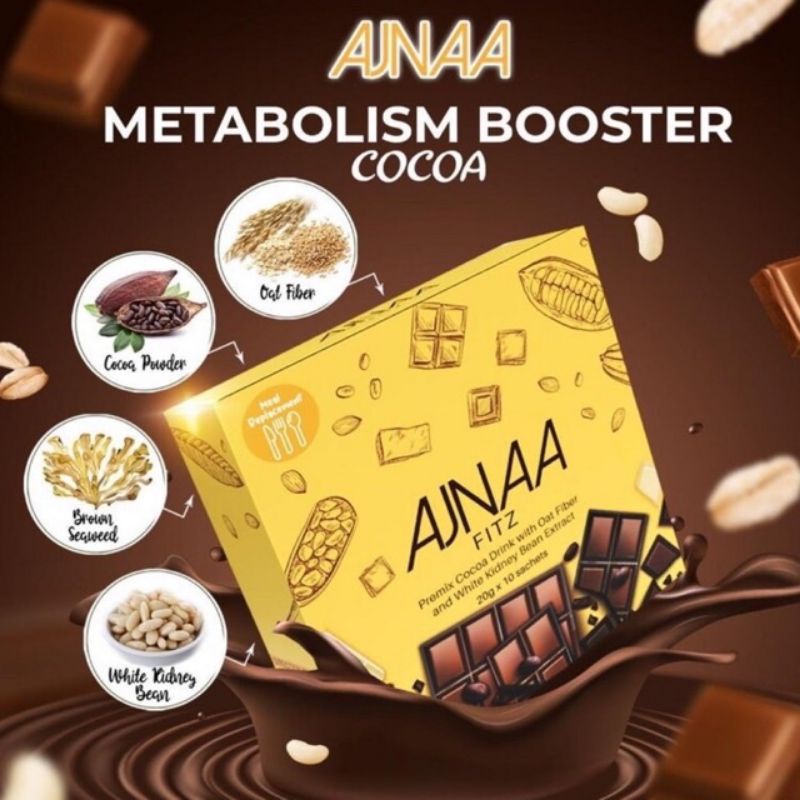 

Ajnaa Fitz Cocoa Drink Motabolism Booster 10 sachet