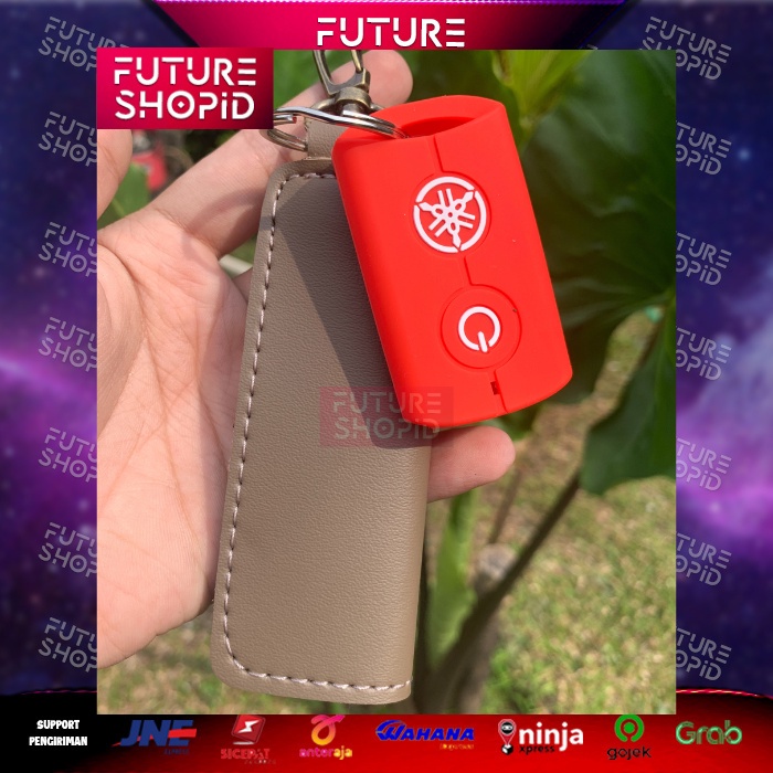 Sarung Remote Kondom Smartkey + Dompet STNK Nmax/Aerox/Lexi S/Xmax/Fazzio/Freego S/Filano Pelindung 