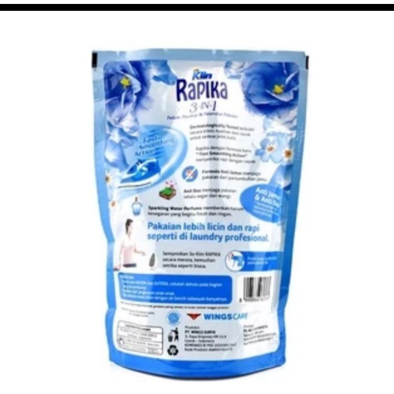 RAPIKA BIANG REFILL BIRU 12 BKS. SATU DUS SAMEDAY/INSTANT