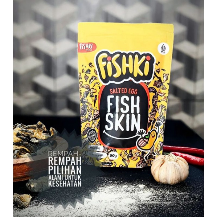 

Fishki Kulit Ikan Krispi Fish skin