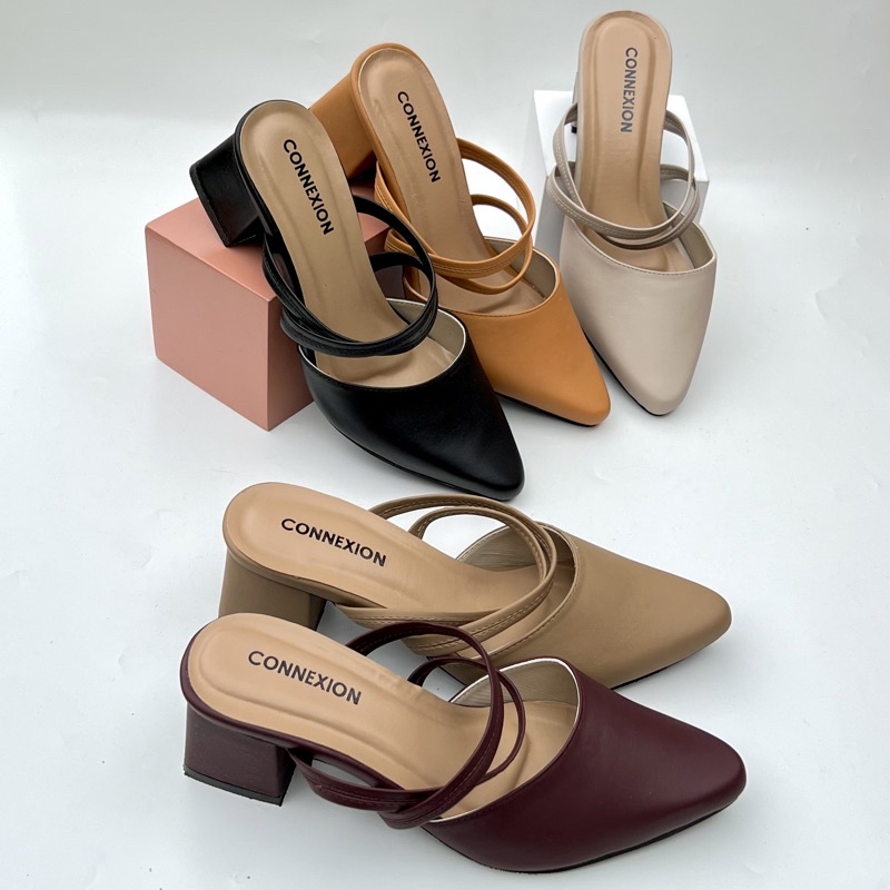 sandal heels connexion terbaru elegan