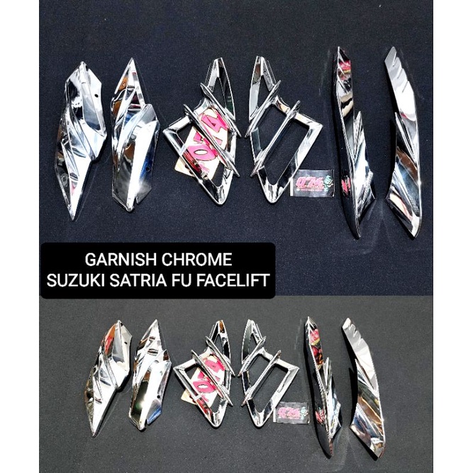 [PAKET] GARNISH SATRIA FU FACELIFT GARNISH SGA SATRIA FU FL VISOR SGA SATRIA FU FACELIFT GARNISH SAT
