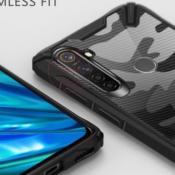 RZANTS Clear Case Realme 5 / Realme 5 Pro Original - Hitam, REALME 5s