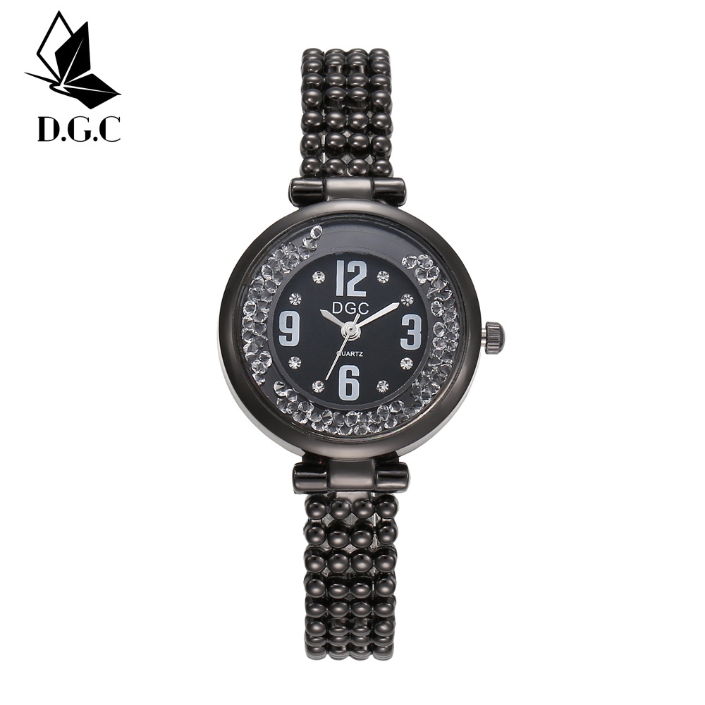 D.G.C ✅COD Jam Tangan Wanita Quartz Korean Style Import Murah Strap Stainless Steel  W247