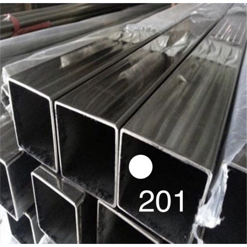 Hollow Stainless SS 201 20 x 40 mm tebal 1 mm pengiriman Tangerang dan Jakarta