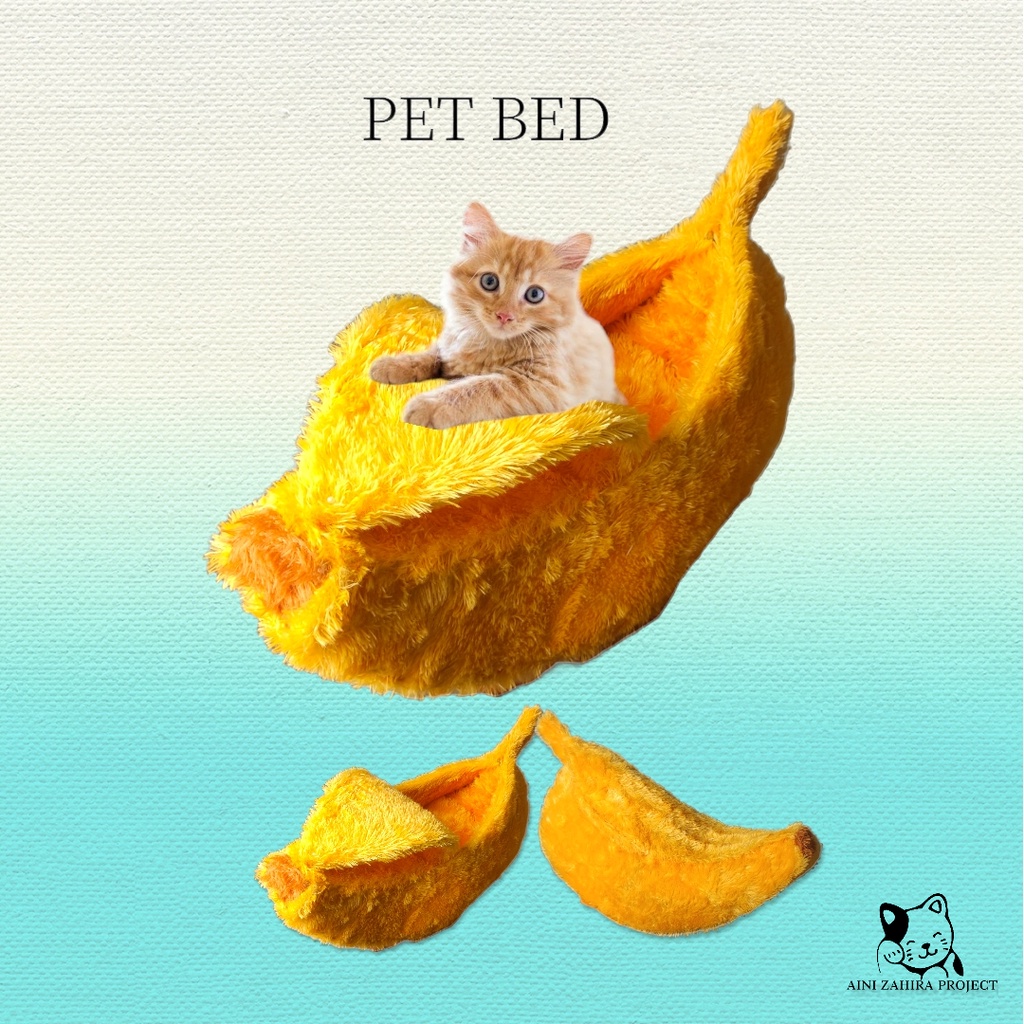 Kasur Kucing 55x20 Cm/Tempat Tidur Kucing/Pet Bed/Warm Bed/Alas Tidur Kucing