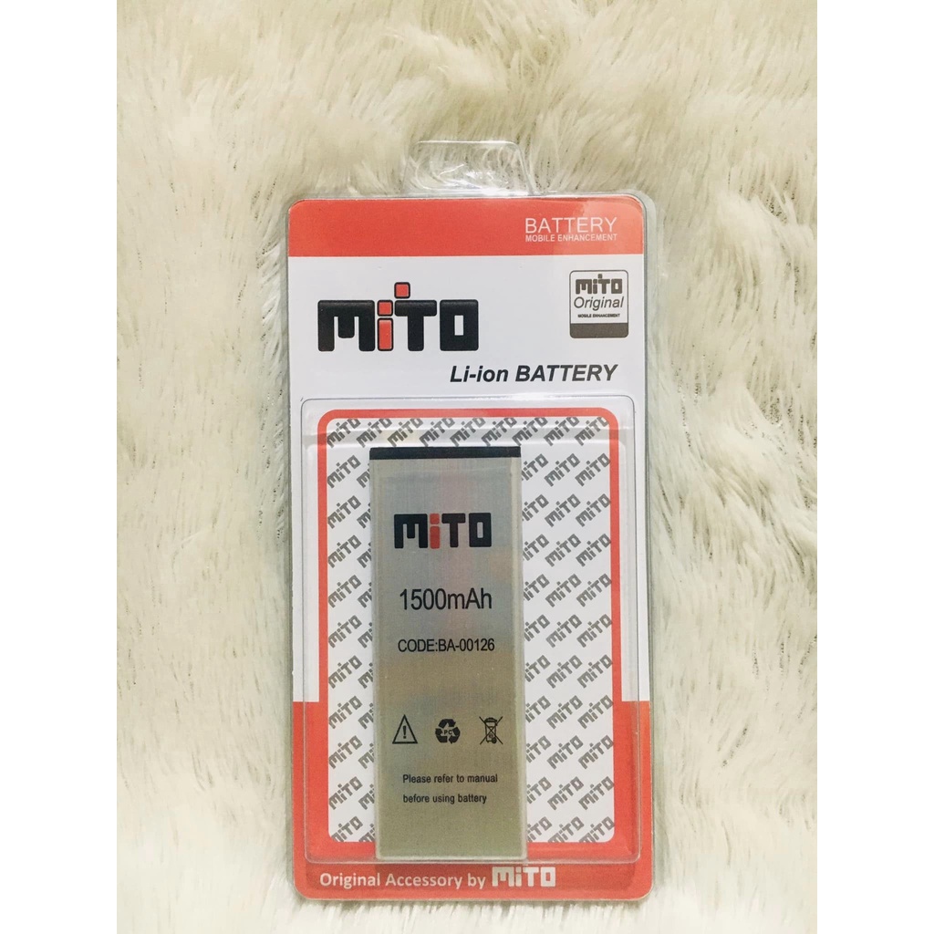 Baterai Mito A82 Plus 3G Ba-000126 1500Mah Original 99% Packing Mika