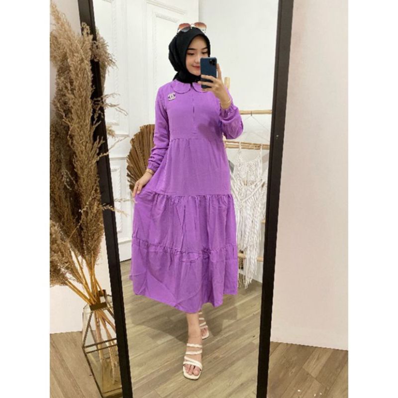 MAYRA MIDI DRESS ARUNA MIDI DRESS TERBARU NAUMI MIDI DRESS NURRYN BASIC MIDI DRESS MAYRA MAXY GAMIS 