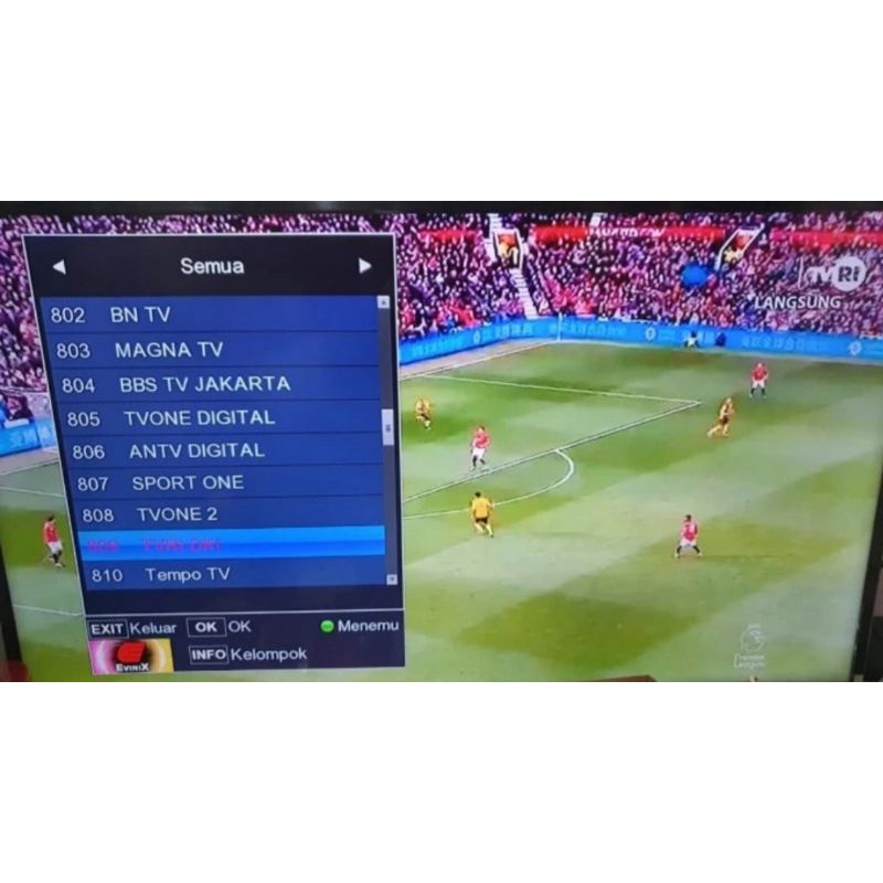 Evinix STB DVB-T2 Receiver TV Digital TV Box Digital UHF