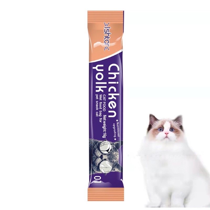 {COD MEDAN TERMURAH} LENGKAP SEMUA VARIANT Creamy Treats Snack Kucing 16g Cat Food Makanan Kucing ISHTAR 16 Gram Sehat Bergizi Bernutrisi Strip Cemilan Meo Meow Meong CAT STRIP Treat Hewan Peliharaan