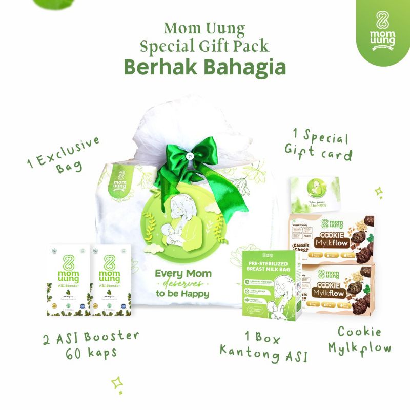 MOM UUNG SPECIAL GIFT PACKAGE IBU BERHAK BAHAGIA FT AUREL LIMITED EDITION