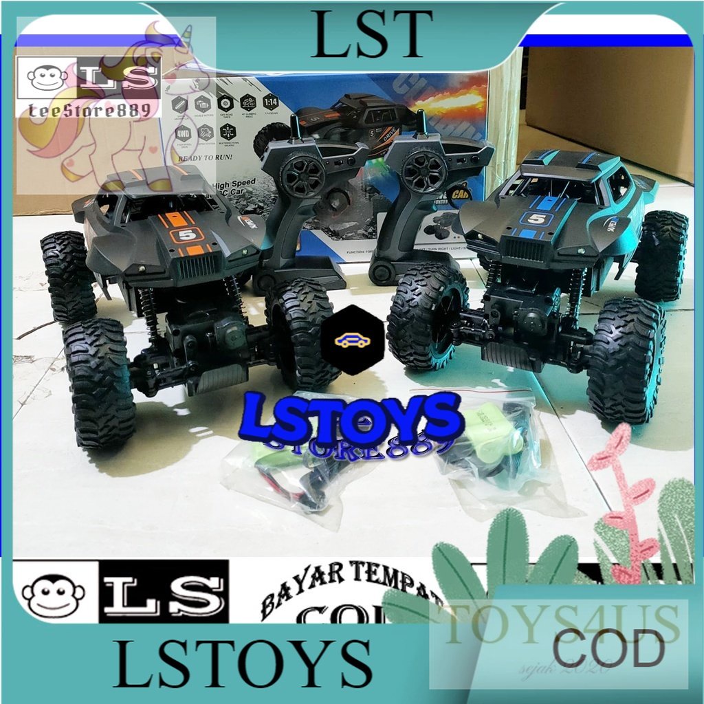 Toys4Us - leestore889 MURAH RDR1143 RC Asap Spray Smoke Rock Crawler Offroad Off Road Pasir Gunung B